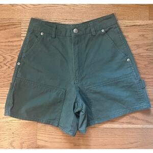 Forever 21 Olive Green Cargo Shorts